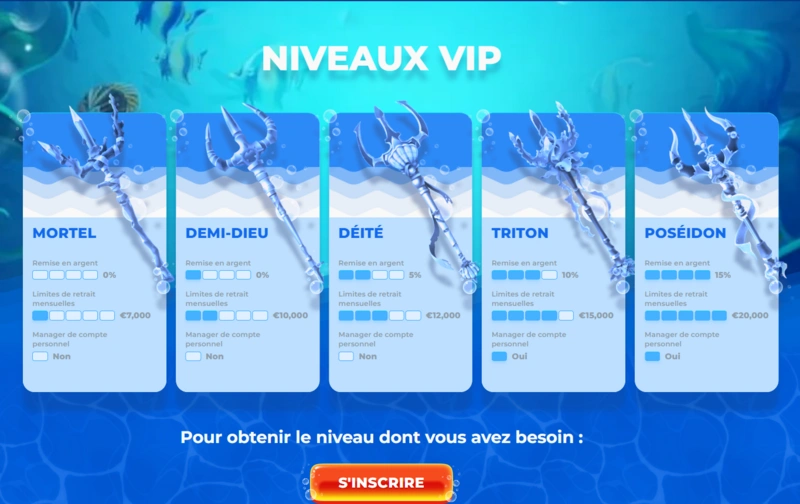 posido vip page